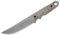 Fox Knives Unisex – Erwachsene Ryu Tactical Tanto Micarta Green feststehendes Messer, Grün, 27 cm