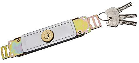 Cerradura de puerta de persiana enrollable con rodillo de metal para garaje (tipo C)