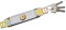 Cerradura de puerta de persiana enrollable con rodillo de metal para garaje (tipo C)