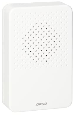 Elektronische Monophon Klingel 230 VAC Farbe weiß ORNO