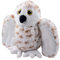 EcoBuddiez - Schneeeule von Deluxebase. Kleine weiche Plüschtiere aus recycelten Plastikflaschen. Umweltfreundliches Kuschelgeschenk für Kinder und niedliches Kuscheltier für Kleinkinder.