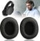 BRAVECOW Replacement Ear Pads Ear Cups Repair Parts Protein Leather memory foam for Skullcandy Crusher 3.0 Wireless Hesh 3