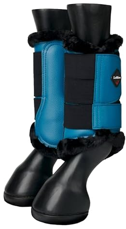 LeMieux Stiefel mit Fleece gefüttert, Marine XL