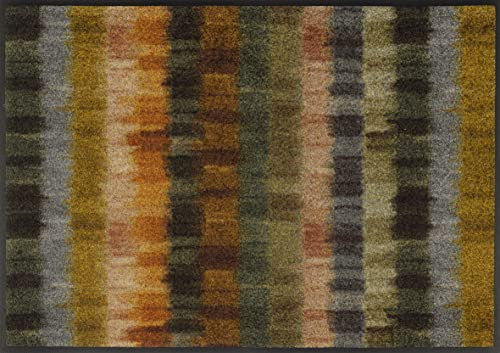 wash+dry Fußmatte, Moosy Woods 60x85cm, innen und außen, waschbar