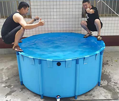 Piscinas Desmontables Acero/ Piscina Marco 1/2/3/4/5/6/7/8/9/10 M Albercas Para Adultos, Con Filtro, Jardín Piscina Familiar De Verano En El Patio Trasero - Mini Piscina De Plástico Azul, 60/80/100/12