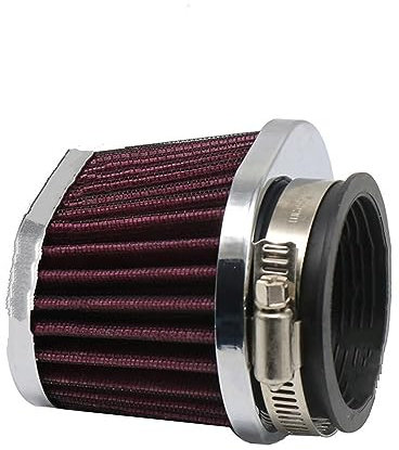 VrAre Moto filtri per PWK 21/24/26/28/30/32/33/34/35 Moto Carburatore Filtro Aria Riutilizzabile Motocross Scooter Air Baccelli Cleaner (Color : 55mm)