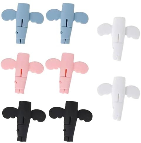 Silicone Data Cable Protector, 4/8pcs Break Data Cable Protective Cover, Cute Protector, Charger Silicone Cord Sa