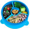 Yumbox Leakproof Poke Salad Bowl with Removable 3-Section Divider - 4.2 Cups Volume, BPA-Free, Microwave-Safe - Easy-Open with Triple Latches (Lagoon Blue), LBP2023103