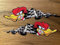 vinskool 2X Horsepower Flags Aufkleber 18x5cm / 30x9cm Kult Sticker Set Oldschool Hotrod V8 USA Muscle Car Oldtimer Tuning Auto Motorrad Racing Umbau Custom Build (30x9cm)