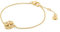 Kate Spade New York Heritage Bloom Armband, klar/Gold