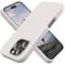 TAXXOE Silicone Case Compatible with iPhone 16 Pro Max Case Soft Ultra Slim Protective Shockproof Liquid Silicone Phone Case,Anti-Scratch Microfiber Lining, 6.9 White