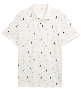 TOM TAILOR Herren Poloshirt mit Muster