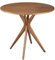 JUBI Runder Esstisch aus Holz 80cm Eiche