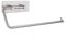 Sileduove Porte-serviettes mural en acier inoxydable pour cuisine, salle de bain, bureau, camping-car, sous armoire, comptoir, installation horizontale (longueur argentée)
