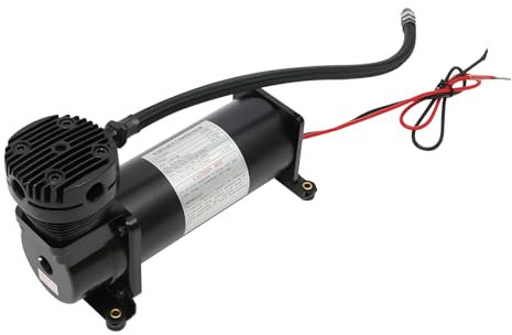 CLasmsns Compact 12V Air Compressor – 200PSI Max, 23A Power for Fast Car/Motorcycle Tire Inflation