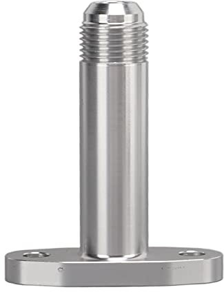 Ölabflussadapter Turbo Abfluss Flansch 10 -jährige Aluminiumlegierung für T3 T4 -Turbinen mit Hoher Versiegelung 450 Grad O Ring Anti -Rost -Behandlung