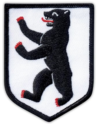 Wappen Berlin – Aufnäher zum Aufnähen/Aufnähen – besticktes Abzeichen/Patch
