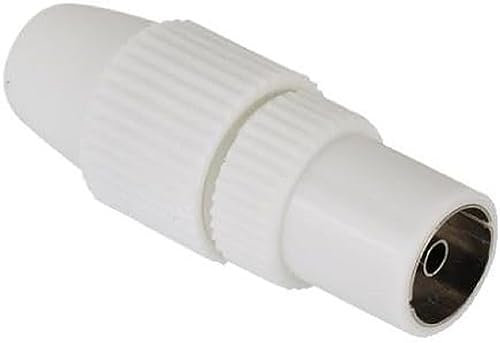HAMA Spina per Cavo Antenna Coassiale Femmina, Grigio