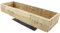 SIDCO Dekoboard Holz Dekoschale Tischdeko Kerzenhalter Holzschale rustikal Kerzenboard