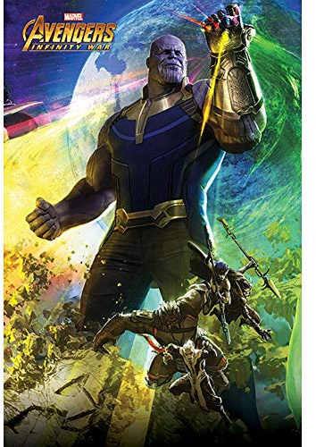 Marvel Comics Avengers: Infinity Krieg 'Thanos' Maxi Poster,61 x 91.5 cm