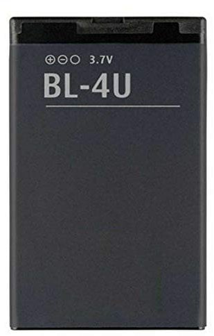 Akku kompatibel mit Nokia BL4U BL 4U BL-4U 3120 5530 8800 E66 E75 Hohe Kapazität 1000 mAh