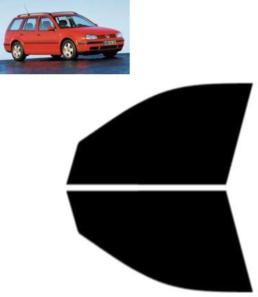 Passgenaue Tönungsfolie für Golf IV 5-Türen Kombi 1999-2006 - Vordere Seitenscheiben (20% Schwarz)