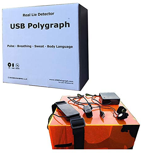 USB Polygraph Real Home Lie Detector