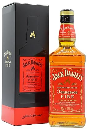 Jack Daniel's - Tennessee Fire Gift Box - Whiskey Liqueur 70cl 35% ABV
