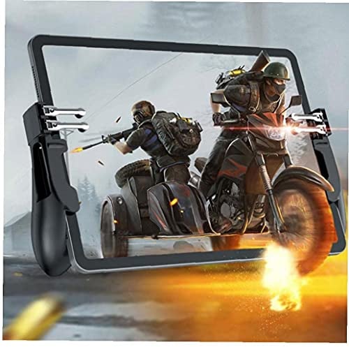 Ruluti 1Pair Mobile Joystick für PUBG Mobile Gamepad Sechs Finger PUBG Controller Hilfsgriff Tablet Spiel Joystick Griff
