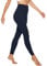 JOYSPELS Sport Leggings Damen High Waist Sporthose mit Tasche Leggins Blickdicht Sportleggins Yogahose, Navy, M