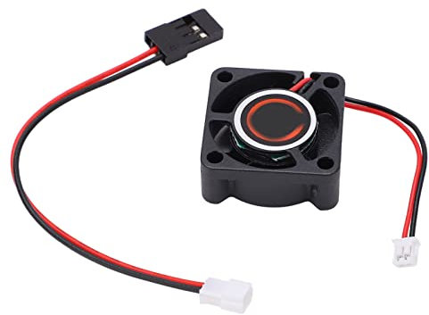 VGEBY RC Cooling Fan,25x25mm RC Car Cooling Fan Universal High Rotation Speed Motor Cooling Fan Brushless ESC Cooling Fan for AXIAL SCX10 90046 Model Car Accessories Model Toy