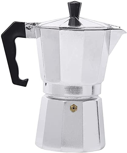 RIPEO Italian Espresso Maker all size Cup Italian Stove Top Coffee Percolator Moka Pot (100ml 2cup)
