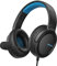 BINNUNE BG02 3.5mm Gaming Headset for PC, PS4, PS5, Laptop, Xbox One, Mac, iPad, NS Games, Computer Game Gamer Over Ear Flexible Microphone Volume Control with Mic - Blue