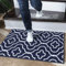 GULLAMBO Washable Non Slip Indoor Doormat - Super Absorbent Dirt Trapper - Hallway Runner Rug (Club Navy, 50x80cm)