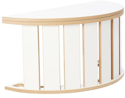 Garronda Set 2 in 1 Kletterbogen mit Tischplatte Montessori Spielzeug ab 1 Jahr GD-0061 (Weiß Kletterbogen mit Tischplatte)
