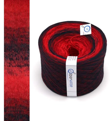 BOBBEL Traumfänger, Farbverlaufsgarn zum Stricken und Häkeln (4-fädig 1000m, Traumfänger-0251)