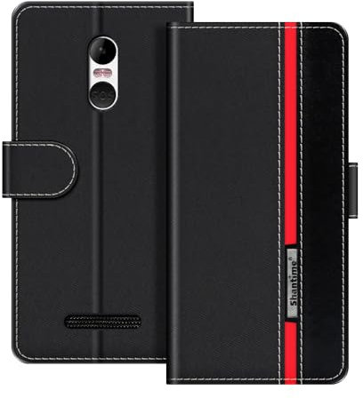 MILEGOO per Brondi Amico Smartphone 4G Flip Cover, Fibbia Magnetica Multicolore Business PU Custodia in Pelle con Slot per Schede per Brondi Amico Smartphone 4G 5 pollici