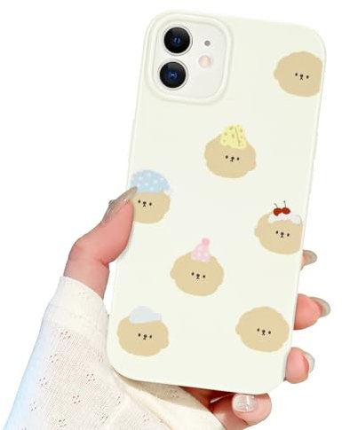 Newseego Lovely Dog Case Compatible for iPhone 11, Cute Print Styles Headband Puppy Pattern Design for Girls Women Phone Case Soft Slim TPU All-inclusive Lens Shockproof Cover for iPhone 11