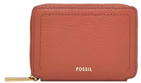 Fossil Damen Logan Reisezubehör-Kartenhüllen für Reisende, Rostiges Orange, 10.16 cm L x 1.91 cm W x 7.62 cm H