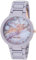 Nine West - Orologio da polso da donna, con cinturino in gomma, Viola