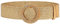 Ceinture fine pour femme - Tendance - En paille tissée - Élastique - Boucle en bois, Type 2 - Kaki, 39W