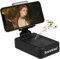 Cell Phone Stand with Wireless Bluetooth Speaker Compatible for Any Smartphones,Anti-Slip Design Phone Holder with HD Surround Sound Bluetooth Speaker for Home,Office,Outdoor