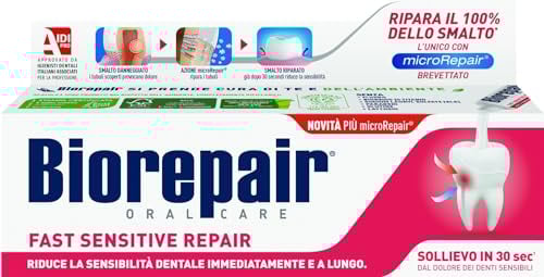 Biorepair Fast Sensitive Repair plus Microrepair 75 ml
