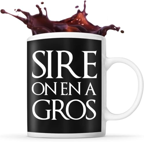 Planetee Mug Répliques (Mug Sire on en a Gros Noir)