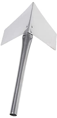 FHYTGBS Outdoor Corner Trowel-1 Pc Stainless Steel Garden Metal Handle 90 Degree Drywall Outdoor Corner Trowel (Color : Internal Corner)