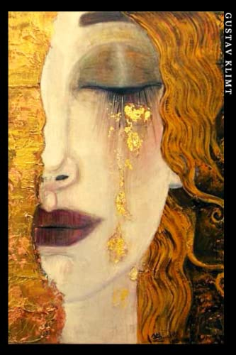 Gustav Klimt: Freya's Golden Tears. Elegant notebook for art lovers