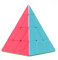 Tropibed 4×4 Pyraminx Zauberwürfel 4×4×4 Pyramide Würfel Kreativer Würfel 3D Puzzle Spiele für Kinder Erwachsene Brain Teaser Puzzle Cube