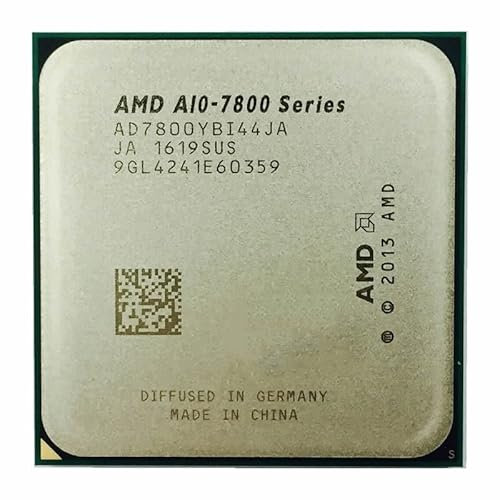 Hegem AMD A10-Series A10-7800 A10 7800 3.5GHz Procesador de CPU de Cuatro núcleos AD7800YBI44JA / AD780BYBI44JA Socket FM2 + SIN Ventilador