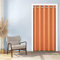 SK Studio Thermovorhang mit Ösen Verdunklungsvorhänge Wärmeisolierend Kälteschutz Gardienen Schlafzimmer Trennwand Raumteiler für Schlafzimmer Tür Schrank Orange, 120x200cm