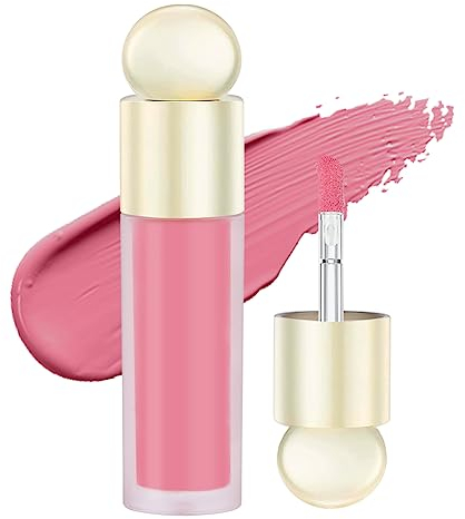 LOPHE Blush Liquide, 7.5ml Maquillage Blush Liquide en Gel pour Les Joues, Texture Léger Respirante, Anti-Bavure, Aspect Naturel, Teinte de La Peau Maquillage Blush(#02)